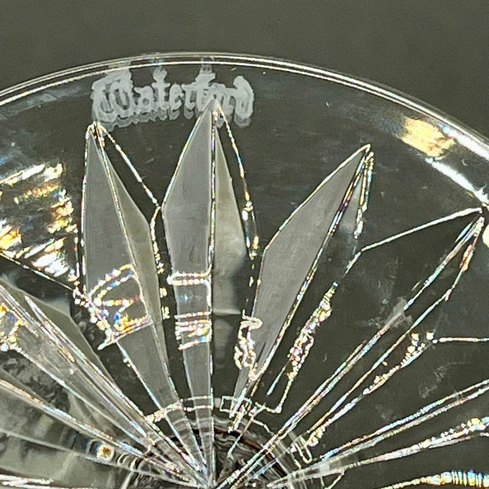 Collectible Waterford Crystal Goblets 7 Inch Tall 8-10 Ounce Handmade In Ireland - Picture 8 of 15